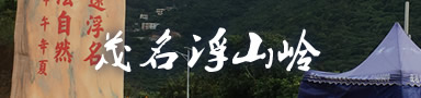 浮山岭游泳池民宿饭店标志